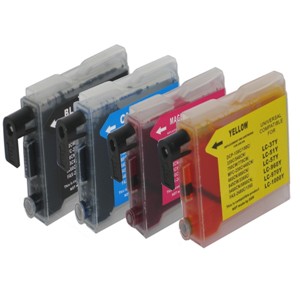 Huismerk Brother ARLC1000C Inktcartridge Cyaan 28ml