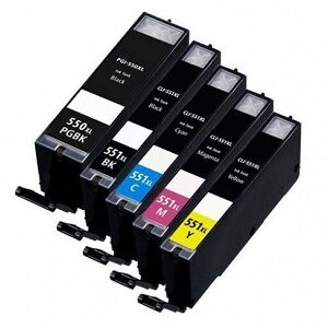 Huismerk Pro-Canon CLI-551XLY Inktcartridge Geel 11ml