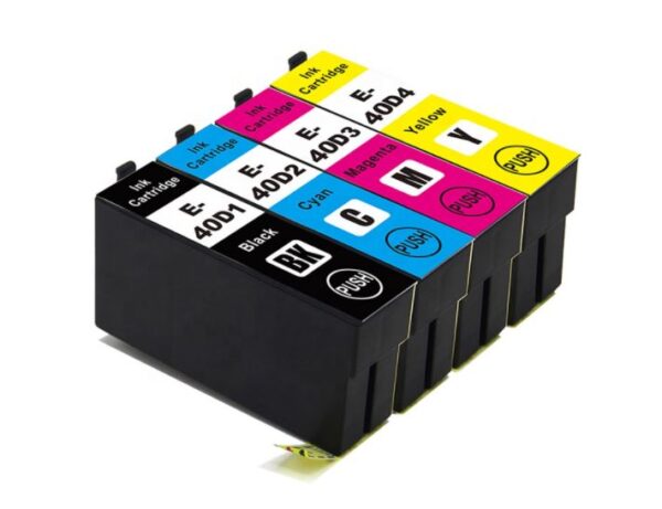 Huismerk Epson C13T40D440 Inktcartridge Geel 50ml