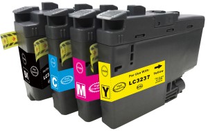 Huismerk Pro-Brother ARLC3237Y Inktcartridge Geel 16ml