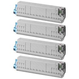 Huismerk OKI 46861307 Toner Cyaan