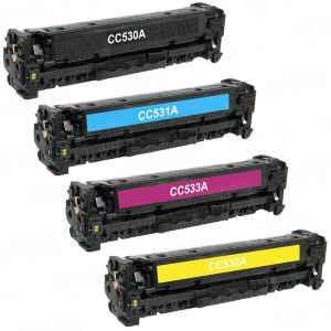 Huismerk Pro-HP HP53-41-382A Toner Geel